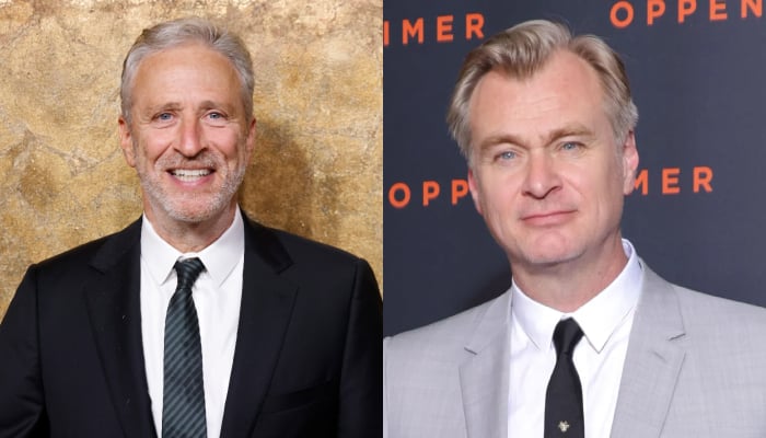 Jon Stewart cant praise Christopher Nolans ‘The Odyssey more
