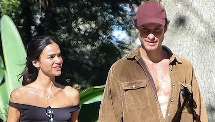 Shawn Mendes, Bruna Marquezine make rare appearance with special pal