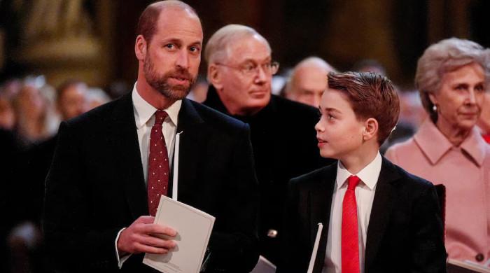Prince William addresses Harry, Meghan rift to Prince George