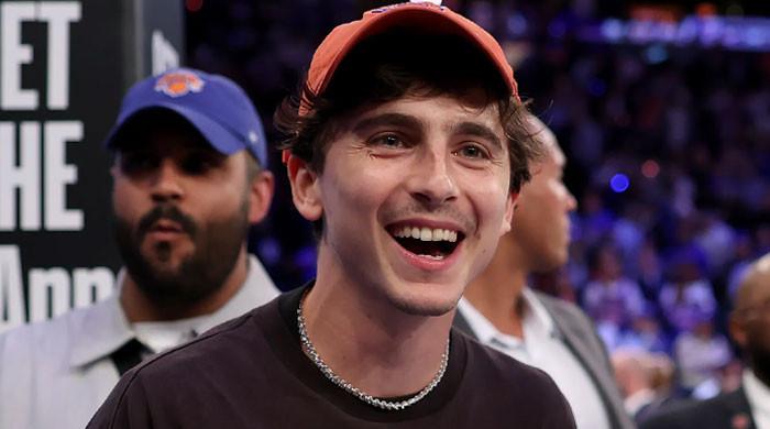 Timothee Chalamet honoured by Knicks' star after constant support