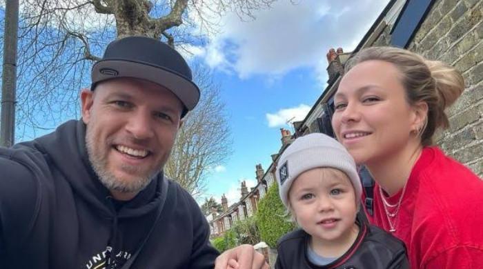 Chloe Madeley all smiles as she celebrates birthday with ex James Haskell 