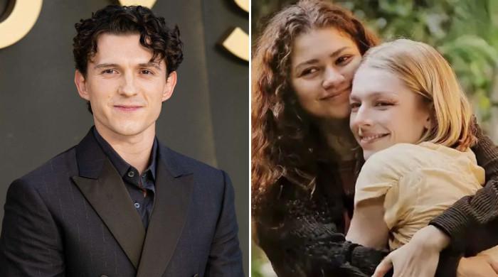 Tom Holland films sweet moment between Zendaya and Hunter Schafer