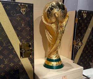 Fifa World Cup trophy to arrive in style in bespoke Louis Vuitton trunk