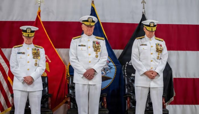 US Navy suddenly removes leadership profiles from public websites amid escalating Iran tensions