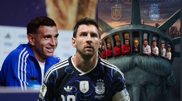 Argentina boss keeps quiet on Messi's future as World Cup final looms: 'How do i know!'
