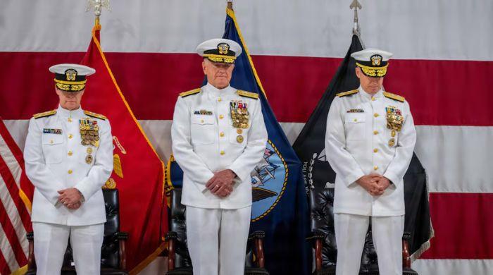 US Navy suddenly removes leadership profiles from public websites amid escalating Iran tensions