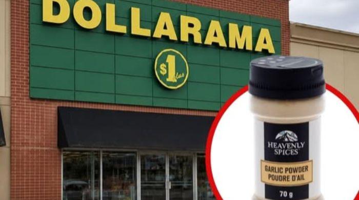 Dollarama offering e-gift card for recalled Heavenly Spices garlic powder