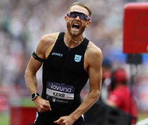 Britain's Kerr sets new world record in men's mile
