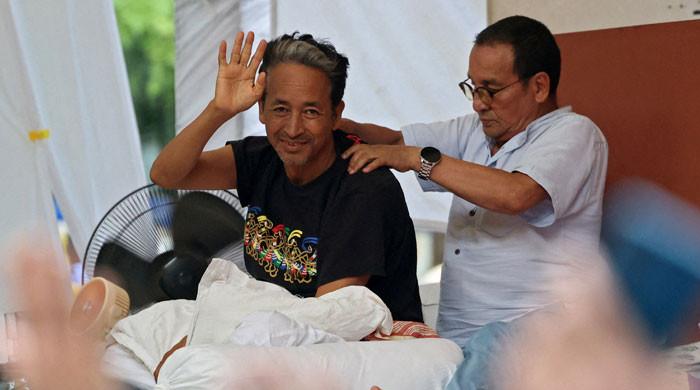 Wife says India illegally detaining hunger strike activist