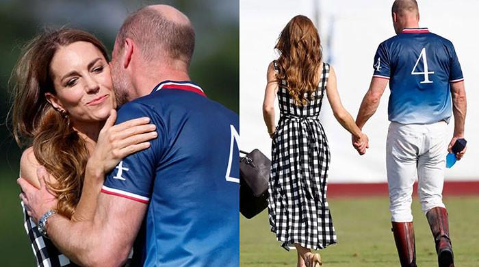 Prince William can't keep his hands off Princess Kate, fans ask more