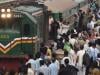 Rail traffic suspended after freight train derails near Sindh's Matiari