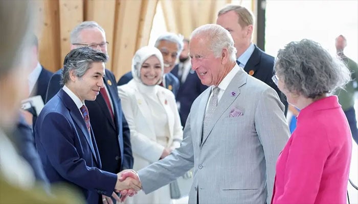 King Charles steps inside Europes first eco-mosque