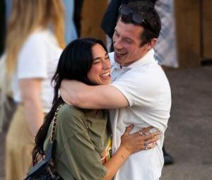 Dua Lipa, Callum Turner crash fan's birthday in NYC