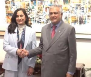 Canada's FM Anita Anand lands in Islamabad on official visit