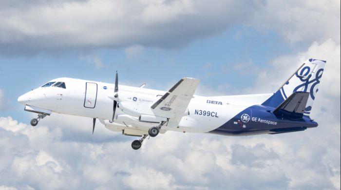 GE Aerospace flies hybrid-electric plane above 30,000 feet in historic first