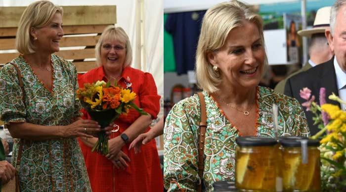 Duchess Sophie gives summer a quiet triumph in earthy green and brown