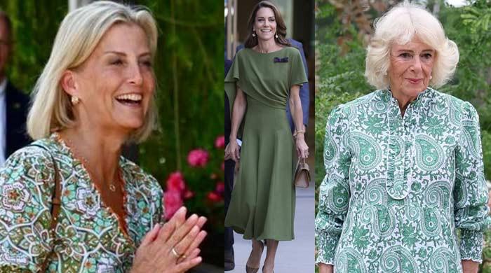 Kate, Camilla, Sophie turn green into royalty's biggest style statement