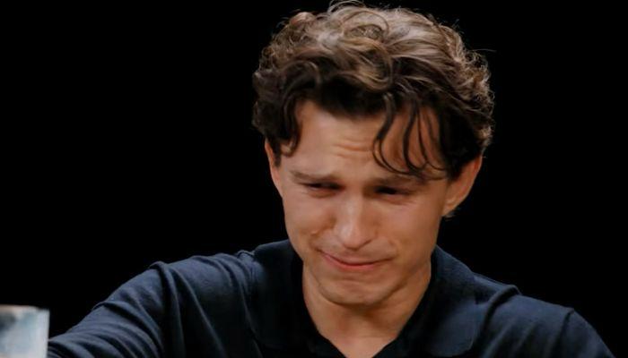 Tom Hollands ‘Hot Ones challenge ends in total disaster