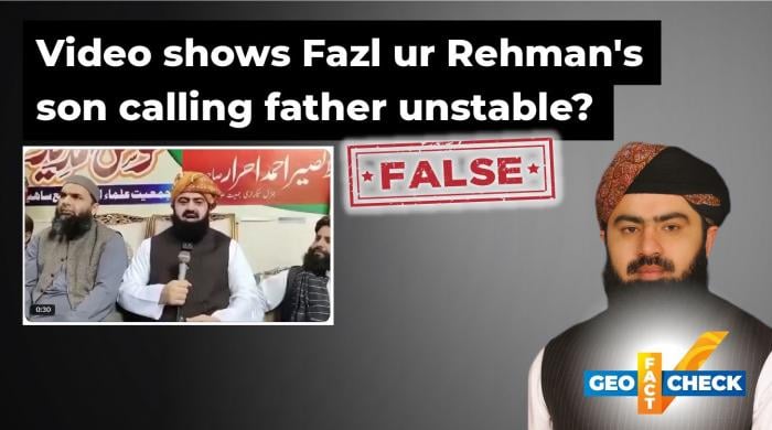 Fact-check: AI-generated audio falsely attributes remarks about Fazlur Rehman's mental health to his son