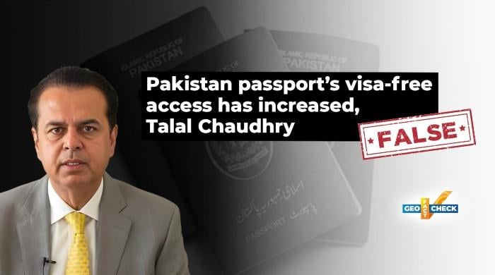 Fact-check: Talal Chaudhry's claim that Pakistani passport's visa-free access has increased is false
