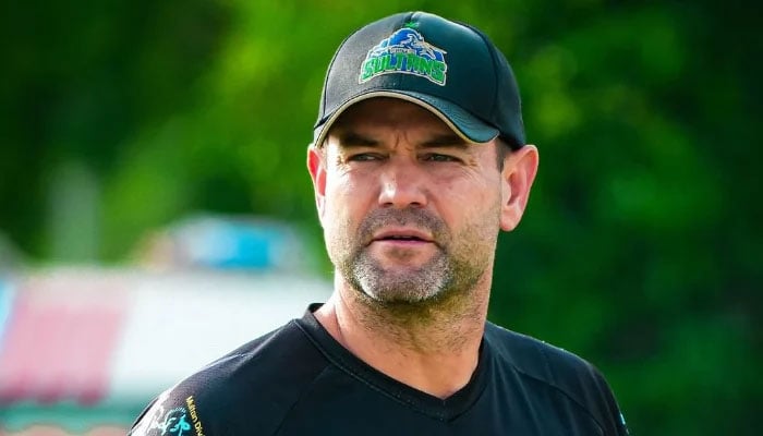 An undated photo of Multan Sultans assistant coach Michael Smith. — Facebook/Multan Sultans/File