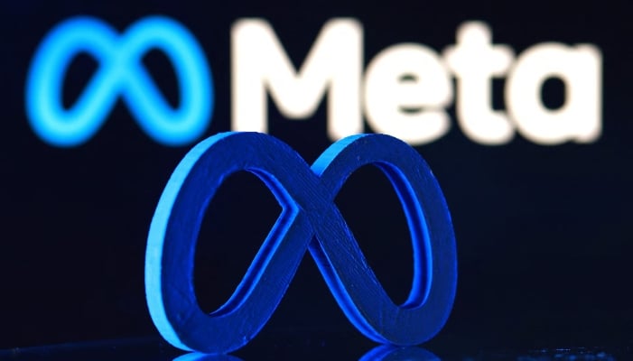 A 3D-printed Meta logo is seen in this illustration taken July 20, 2026. — Reuters