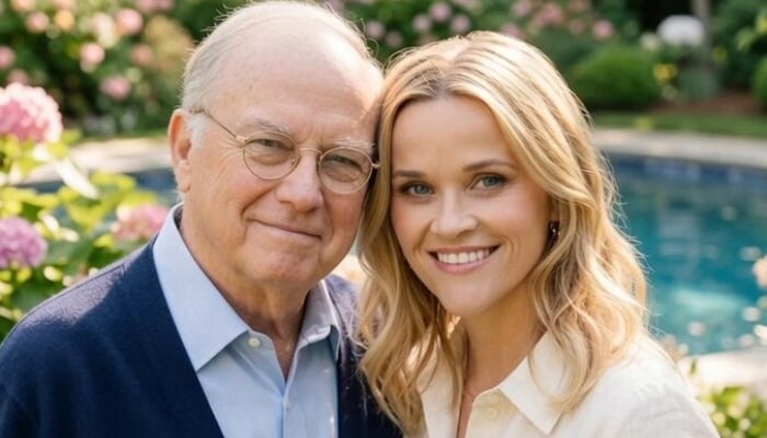 Reese Witherspoons dad rushed to hospital after being found near pool