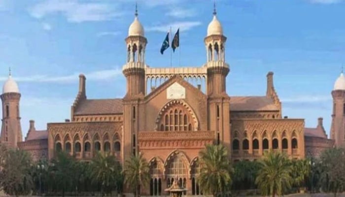 View of the Lahore High Court building. — LHC website