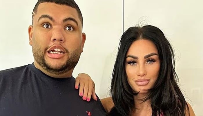 Katie Price is working on a new mini-documentary while her son Harvey and podcaster friend Lewis Nicholls