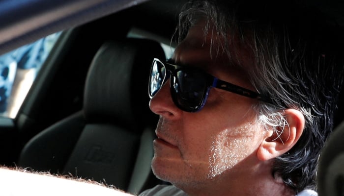 Lionel Messis father Jorge Messi arrives at his lawyers office in Barcelona, Spain September 4, 2020. — Reuters