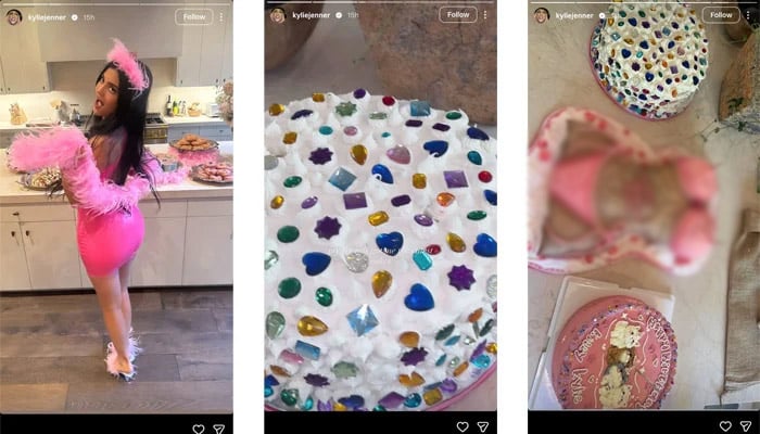 Kylie Jenner gives fans peek into ‘princess kitty’ themed pre-birthday bash