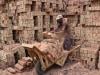 Brickmakers in Punjab's Sheikhupura scorched by sun above and fire below