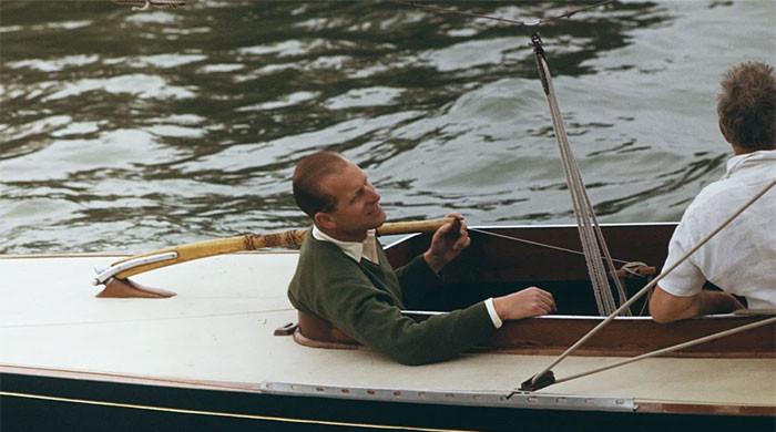 Prince Philip's beloved Bluebottle makes a triumphant return at Cowes Week