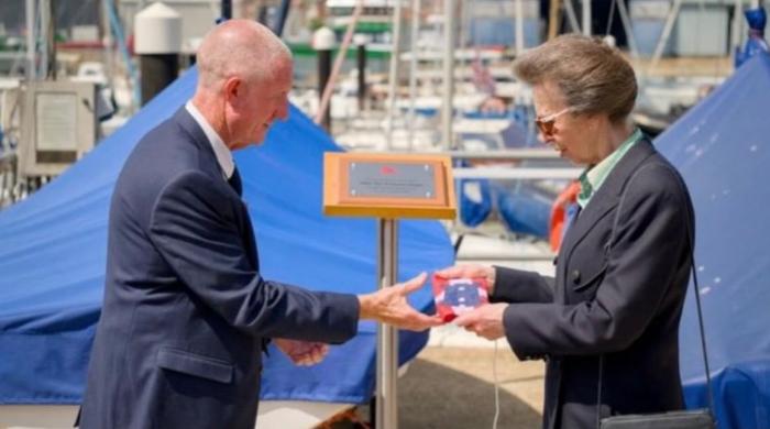 Princess Anne relives Prince Philip's sailing days with special meeting 