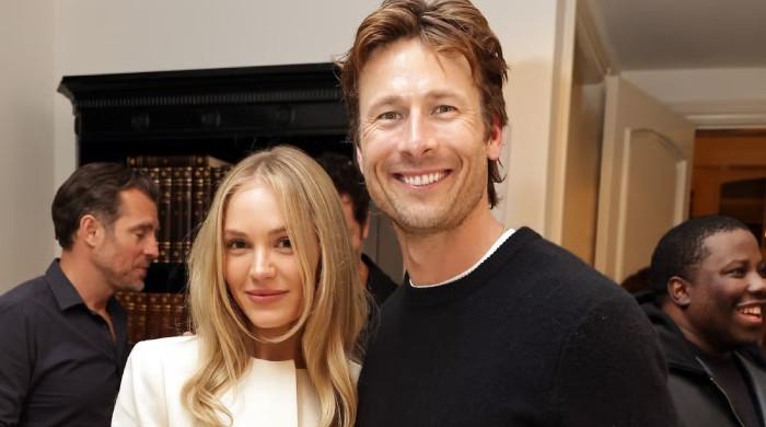 Glen Powell, Michelle Randolph heat up Paris date