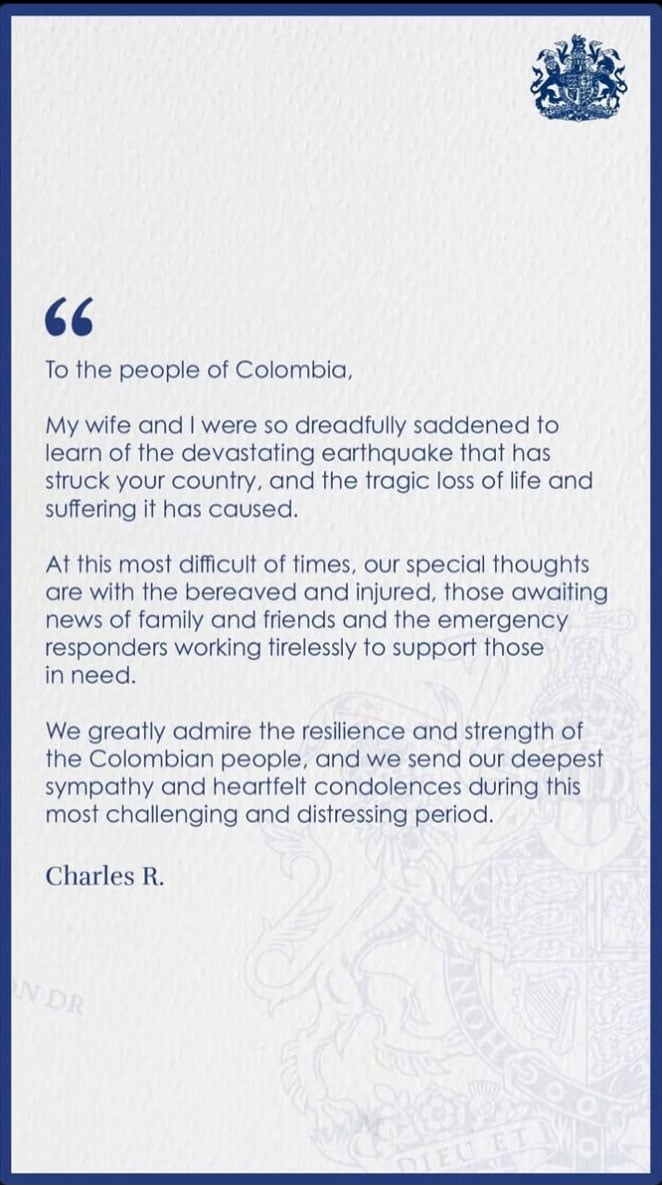 Palace releases King Charles urgent statement on dreadful tragedy