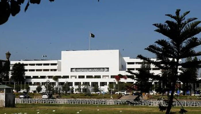 A general view of the Parliament House building in Islamabad. — Reuters/File