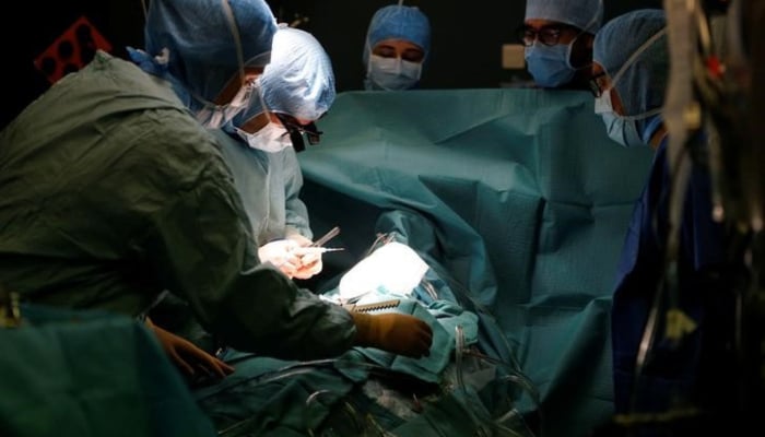Illustrative: The medical team perform a surgery. — Reuters