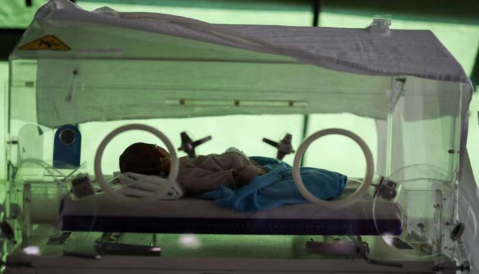 Gempita Soli Wona, a baby who was born via caesarean section amid the aftershocks of the earthquake, at a hospital in Nagekeo, East Nusa Tenggara, Indonesia, August 17, 2026. — Reuters