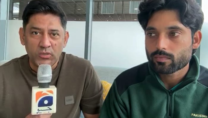 Pakistan hockey player Rana Waheed speaks to Geo News. — Reporter