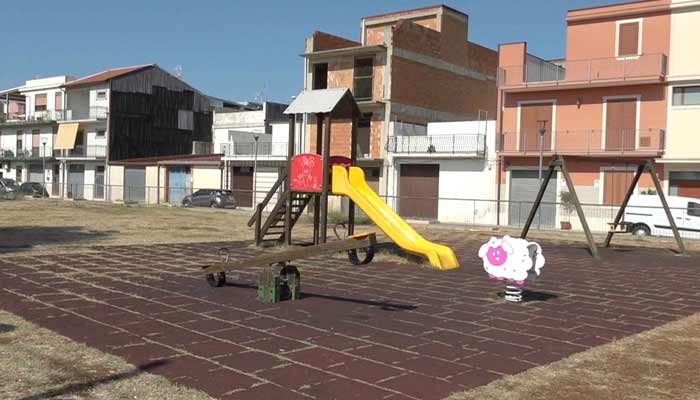 An empty playground in the Sicilian town of Floridia where five years ago a temperature of 48.8 degrees Celsius, the highest temperature officially registered in continental Europe, was recorded, Italy, August 19, 2026. — Reuters