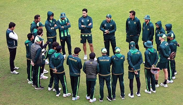 Pakistan players are pictured before the first Test against England at Headingley Cricket Ground in Leeds on August 20, 2026. — Reuters