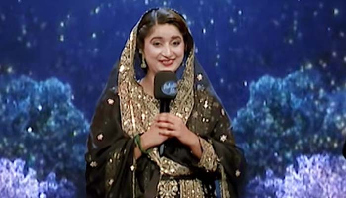 Faisalabad’s Hira Qaiser. —Screengrab via Instagram@pakistanidol