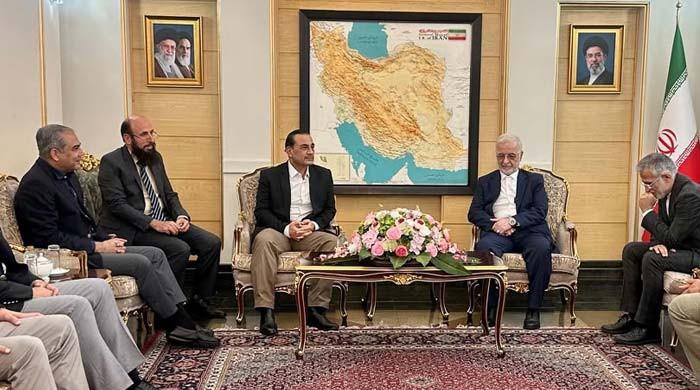 Field Marshal Munir, Mohsin Naqvi meet Iranian security czar amid peace efforts