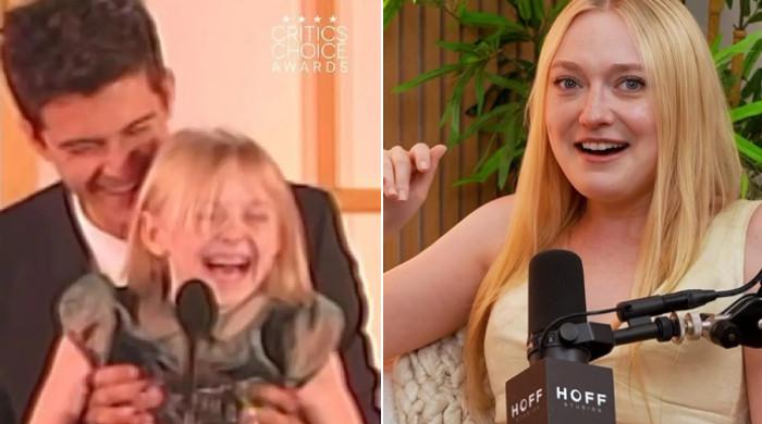 Dakota Fanning revisits viral Orlando Bloom awards moment