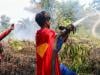 'Keep up spirit': Indonesian teenage 'Superman' joins wildfire fight