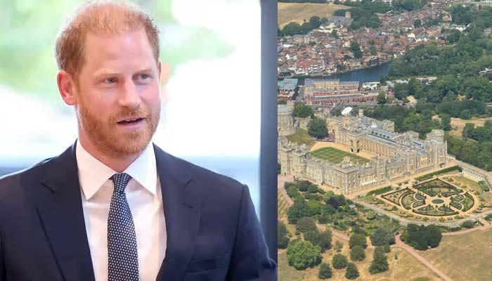 King Charles team tantalises Prince Harry with view of Windsor Castle