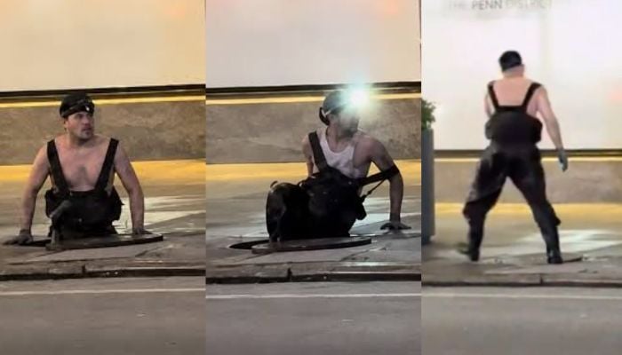 Why are people climbing out of manholes near Penn Station? NYPD probes mystery