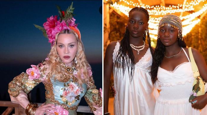 Madonna pays sweet birthday tribute to her twin daughters Stella and Estere