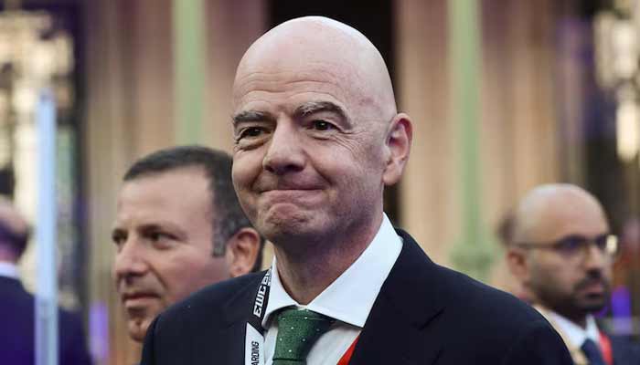 President of FIFA Gianni Infantino attends the closing ceremony of the Esports World Cup at the Grand Palais in Paris, France, August 23, 2026.— Reuters